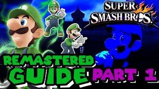 Super Smash Bros for Wii U: Luigi Guide - Part 1 of 3 | The Basics