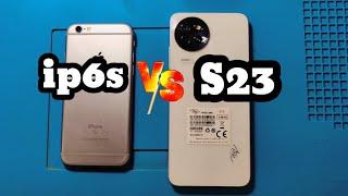 iPhone 6s VS Itel S23 SPEED TEST