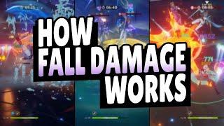 How "Fall Damage" Works | Genshin Impact Mechanics