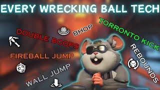 Every Wrecking Ball Tech in Overwatch 2 (as of March 2024)