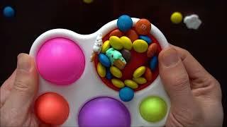 Top DIY ideas Make & Play Rainbow Pop it M&M fidget training video