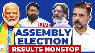 LIVE Debate On Maharashtra, Jharkhand Election Results | Big Setback For 'INDIA' Bloc In Maharashtra