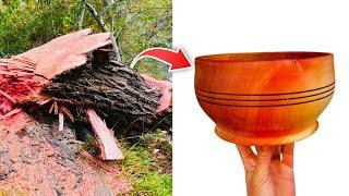 Amazing A Beautiful Woodworking -Woodturning -Wooden Bowl