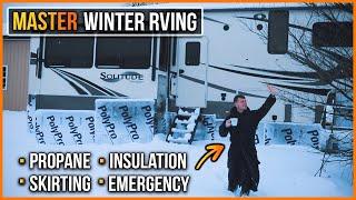 RV WINTER CAMPING TIPS & TRICKS - A Complete Guide to Success!