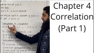 Edexcel AS Level Maths: Chapter 4 Correlation (Part 1)