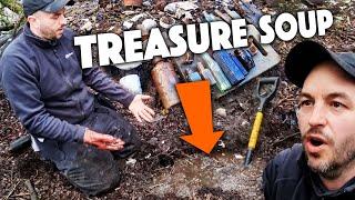 Mega RARE find worth £££s! Treasure hunting in the woods
