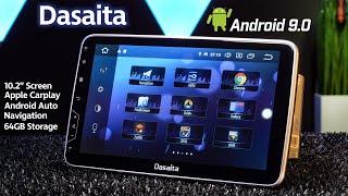 Dasaita 10.2" Android 9.0 Stereo with Wireless Apple Carplay, Android Auto and 64GB Storage