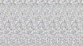 Stereogram 3D animation - Plane and car