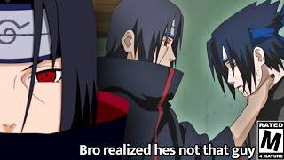 When Itachi HUMILIATED Sasuke in front of Naruto and Jiraiya