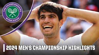 Carlos Alcaraz vs. Novak Djokovic FULL Match Highlights  | 2024 Wimbledon Final