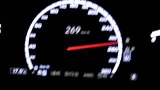 벤츠 S55AMG 0-313Km/h 최고속 가속영상