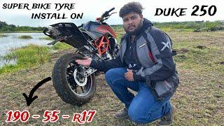 Super Bike Tyre for KTM Duke 250 | Vredestein Centauro ST 190-55zr17 tyre | ownership review