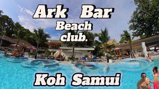 Koh Samui, Ark Bar, The best Beach Club and Night club. Chaweng Beach Thailand. Swimming pool party.