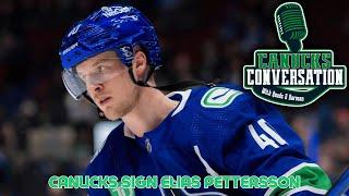 CANUCKS SIGN ELIAS PETTERSSON TO 8-YEAR, $92.8M EXTENSION | Canucks Conversation | March 2, 2024