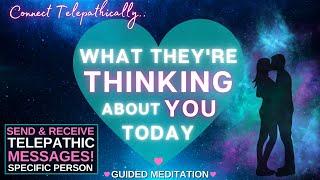 What Are They THINKING About YOU Today | Connect Telepathically With SPINSTANT CONTACT