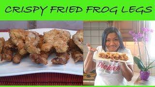 Crispy fried Frog legs -  Fried frog legs ( Filipino cooking channel in English)