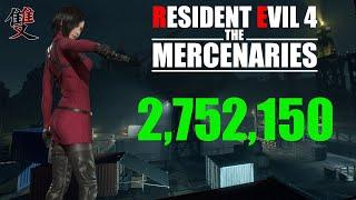 Resident Evil 4 Remake Mercenaries - 2,752,150 Ada Docks S++ | World Record Strategy