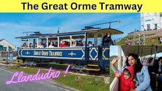 Great Orme Tramway Llandudno, North Wales | Indian Family in UK | We 3 In UK