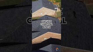 GAF HDZ CHARCOAL BLACK SHINGLES #roofing #shingles #GAF #Charcoalshingles