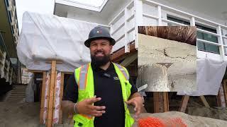 Repairing Spall Damage for an Oceanfront Home