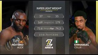 1Zone MMA#2: Alex Matsiko VS Emmanuel Osuji Full Fight