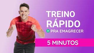 TREINO RÁPIDO PARA EMAGRECER - Exercício em Casa