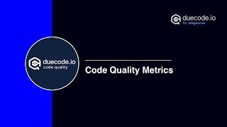 Code Quality Metrics