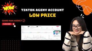 Tiktok ads agency account LOW PRICE (Target worldwide including Pakistan)