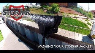 Washing a Neoprene Core Technology STORMR Jacket