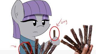 Maud Pie Eventually Eats Beef Jerky