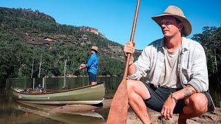 Canoe Camping in a Wild Australian Gorge