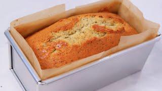 Refreshing Earl Grey Pound Cake in just 10 Minutes ｜零難度的伯爵紅茶磅蛋糕，不油膩口感超清爽， 10分鐘就搞定