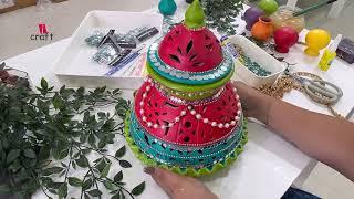 How to Make a Traditional Garbo for Navratri | DIY Clay Pot Decoration