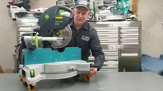 The best way to mount the Festool Kapex miter saw on the DEWALT DW723, DWX723 and DWX724 stand
