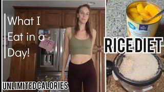 What I Eat in a Day to be Slim on the Rice Diet | Unlimited Calories