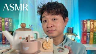 ASMR 🪵 Let Me Pamper You for the Ultimate Wooden Tea Party