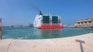 boarding to the ferry - Port of Ancona, Italy