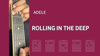 ROLLING IN THE DEEP | ADELE | QUICK GUITAR TUTORIAL