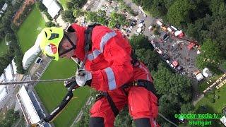 125 JAHRE FEUERWEHR STUTTGART - [Spektakuläre Momente] - 13. Leistungsvergleich Höhenrettung | [S]