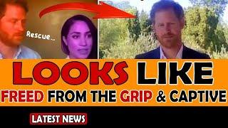 HARRY LOOKS LIKE ESCAPE FROM THE GRIP IN LATEST APPEARANCE WITHOUT MEGHAN