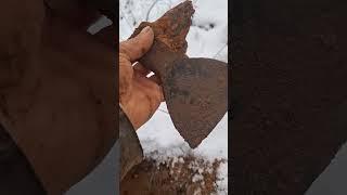 Ww1 russian pioneer axe excavation from rigasfrontline easternfront #germanmilitary #digging #deus