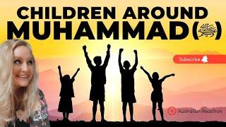 CUTE STORIES OF CHILDREN AROUND MUHAMMAD (PBUH) - AUSTRALIAN REACTION #islam #islamicbayan #jimbs