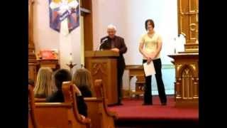 2012 Trinity Graduation in Protivin, Iowa