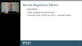 Environmental Justice Webinar | Foley & Lardner