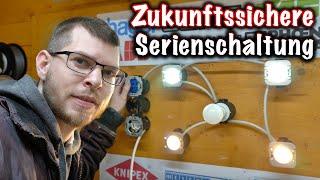 Serienschaltung mit 5-adriger Leitung verdrahten! ElektroM