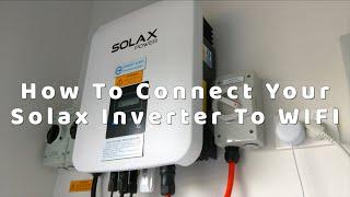 Solax Inverter Wifi Setup