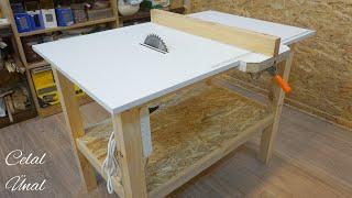 Making a simple table saw / Homemade table saw part 1