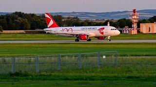 Czech Airlines landing at Brno Airport - Egypt, Soma Bay