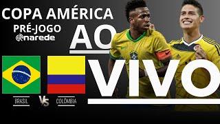 BRASIL X COLÔMBIA AO VIVO | COPA AMÉRICA 2024 | 3ª RODADA