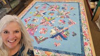 MAKING A BEAUTIFUL "BEACH CITY BLOOMS" QUILT!